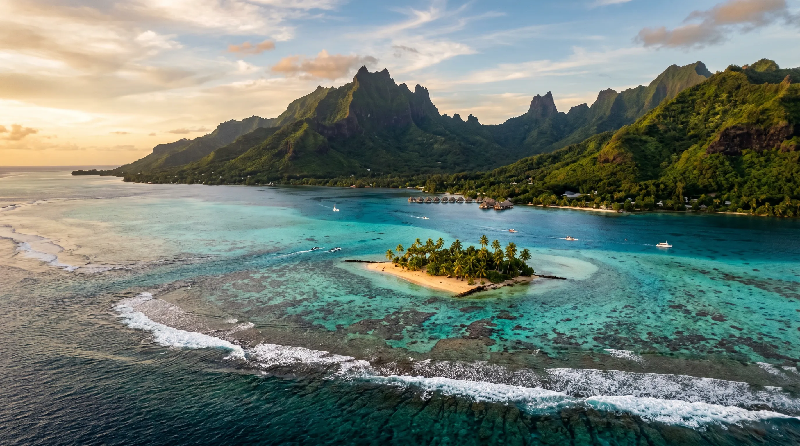 Le lagon de Moorea, Polynésie française