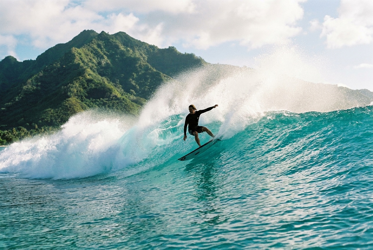 Réalisation Are Nui — École de surf