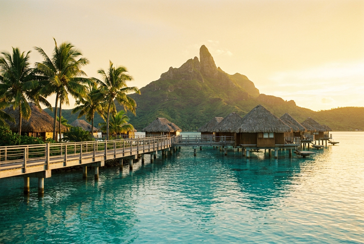 Réalisation Moeava — Lodge Bora Bora