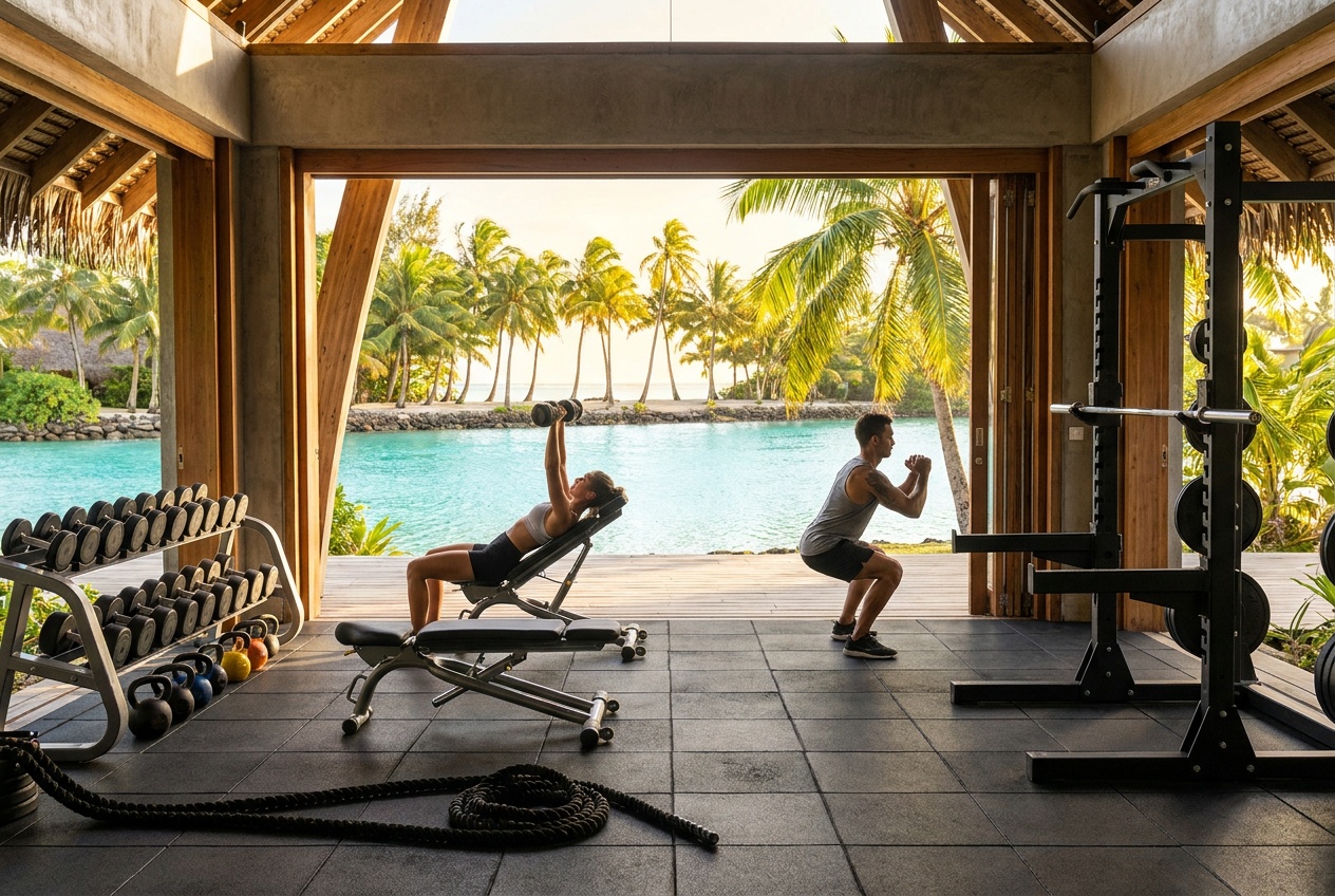 Réalisation Puai — Salle de sport